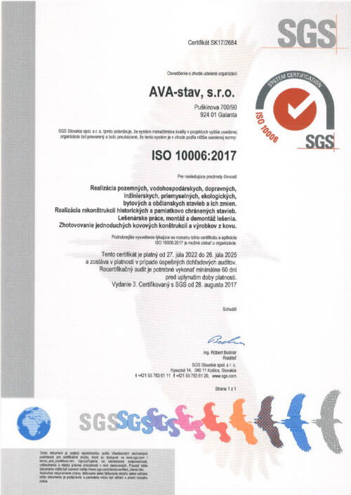 Certifikat 2
