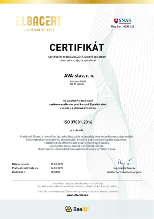 Certifikat 6