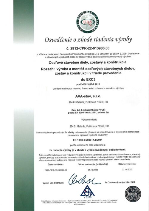 Certifikat 8